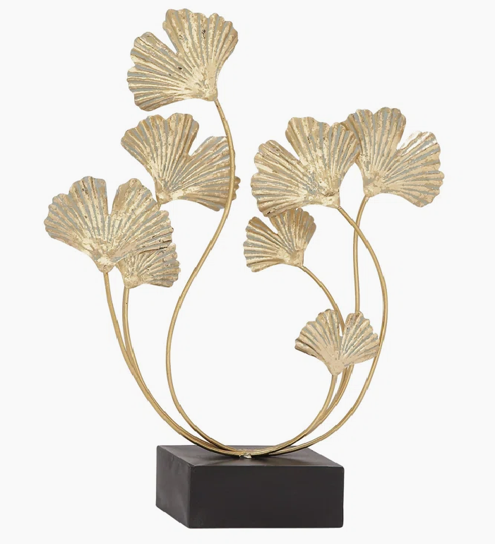 Sculpture sur pied Ginkgo